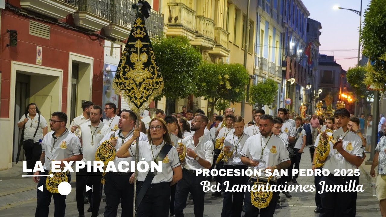 LA EXPIRACIÓN - BCT Lamentaciones Jumilla | Procesión San Pedro 2025