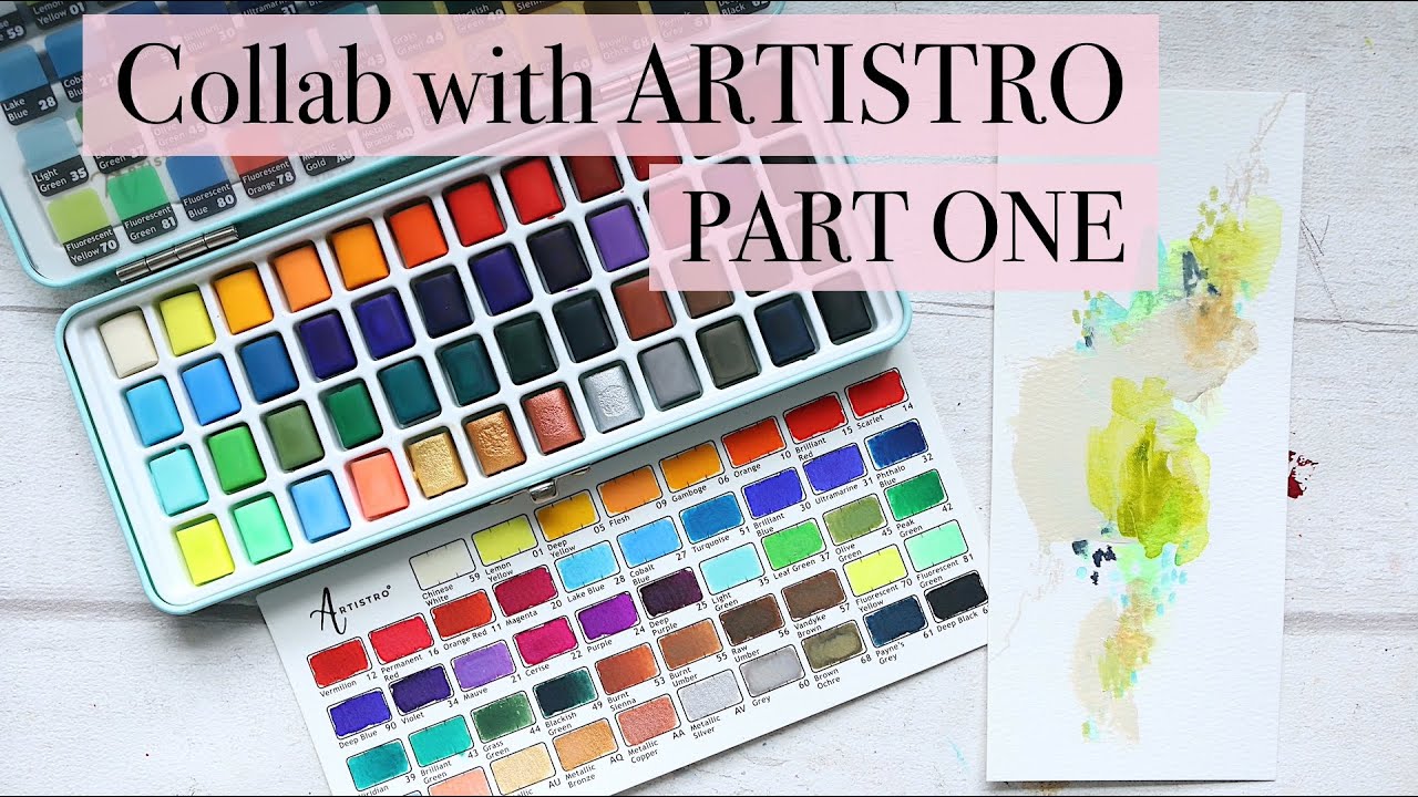 Artistro Watercolour Paint Set | First Impressions + Swatches