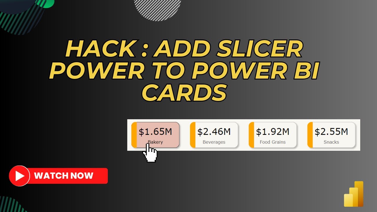 Add Slicer Functionality to Your Card Visuals with This Simple Trick in Power BI | MiTutorials
