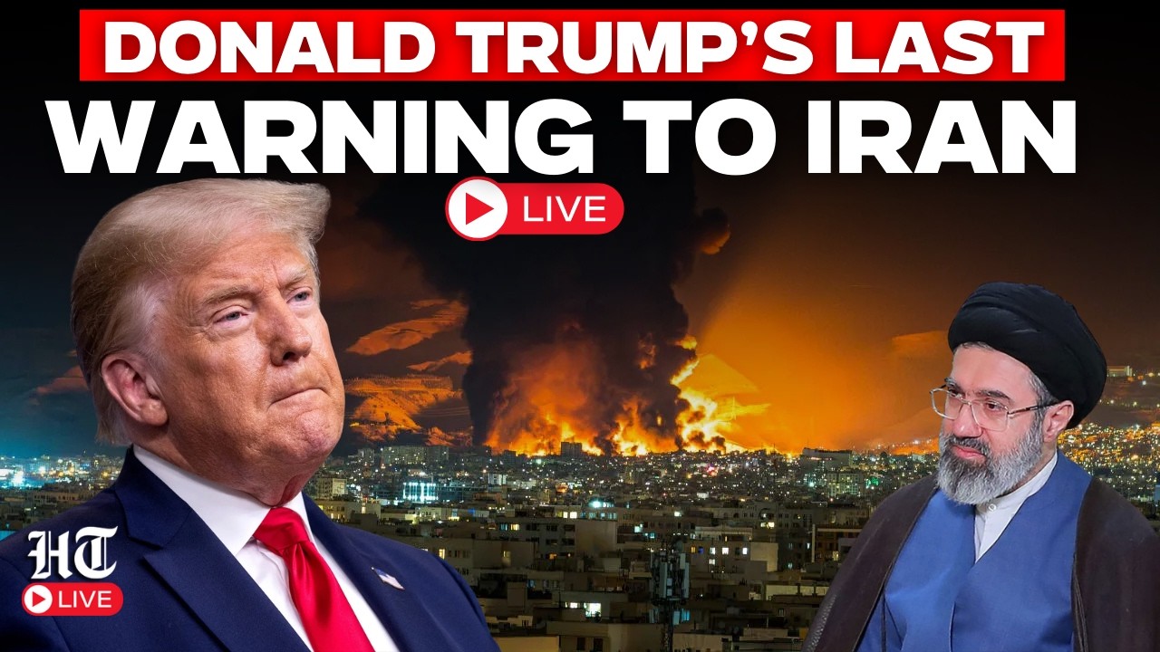 US-Iran War LIVE | Donald Trump Issues Final Warning to Iran | Trump Big Announcement | White House