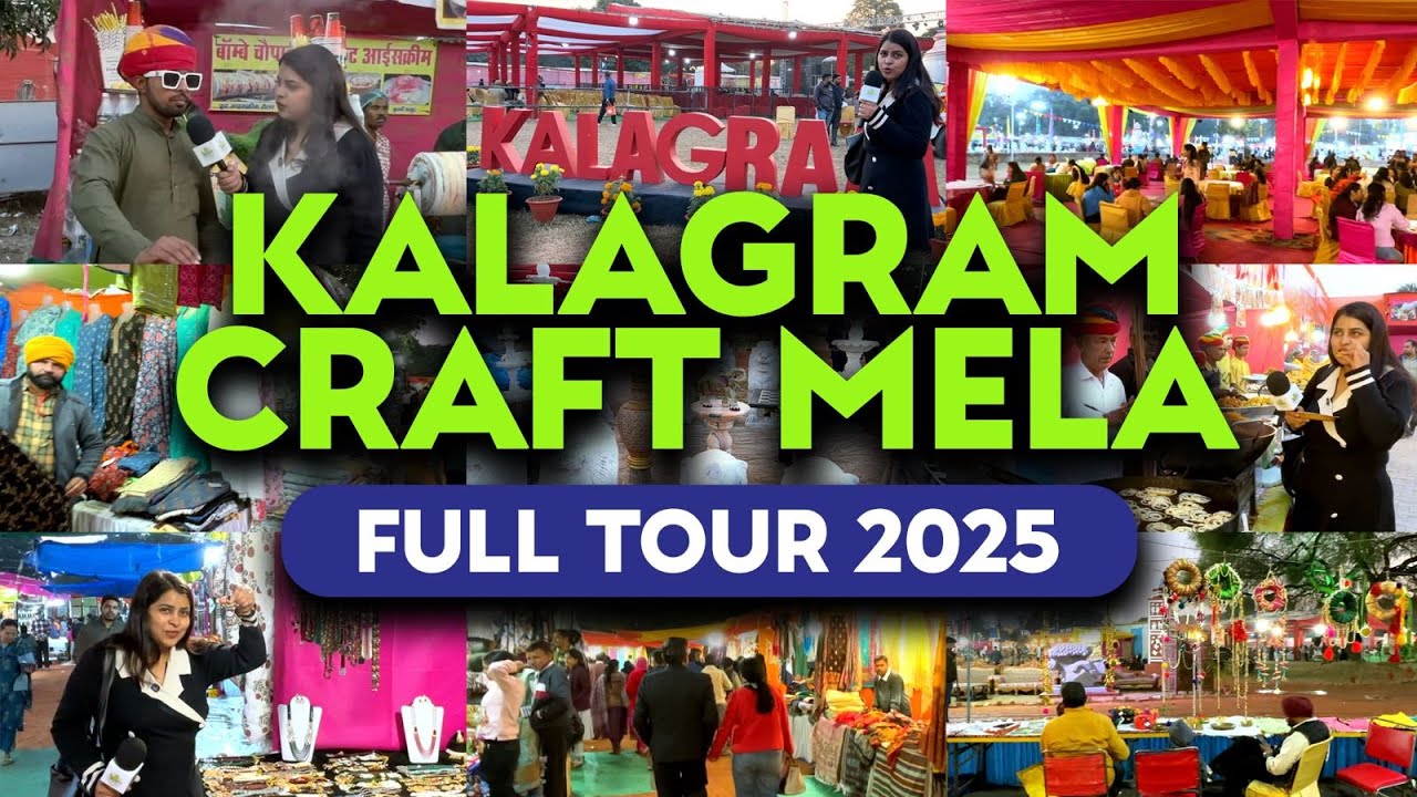 15th National Craft Mela Chandigarh Kalagram 2025 | Full Tour
