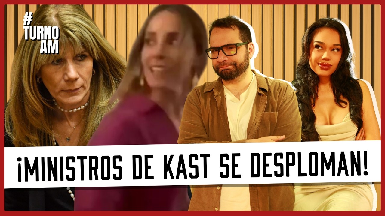 &iexcl;Se DESPLOMAN los ministros de KAST en encuestas! &iexcl;Vienen Luc&iacute;a DAMMERT y Paula WALKER! | #TurnoAM
