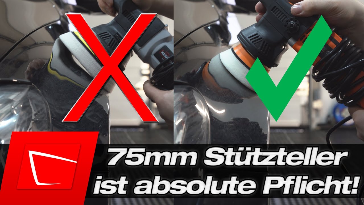 75mm Poliermaschine ist ein MUSS für Alle! - Warum dies auch für Einsteiger so wichtig ist!