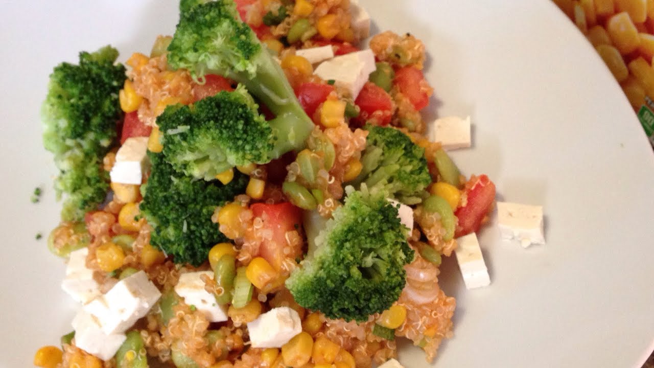 Quinoa Succotash Recipe - under 200 calories