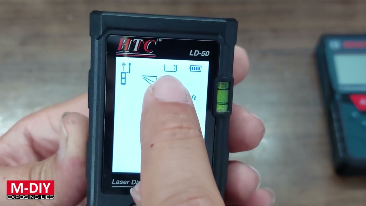 HTC Vs Bosch Vs Yuzuki Distance Meter Comparison! 1080p