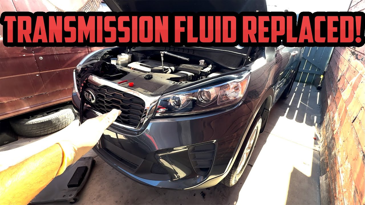 How To Replace Transmission Fluid Kia Sorento