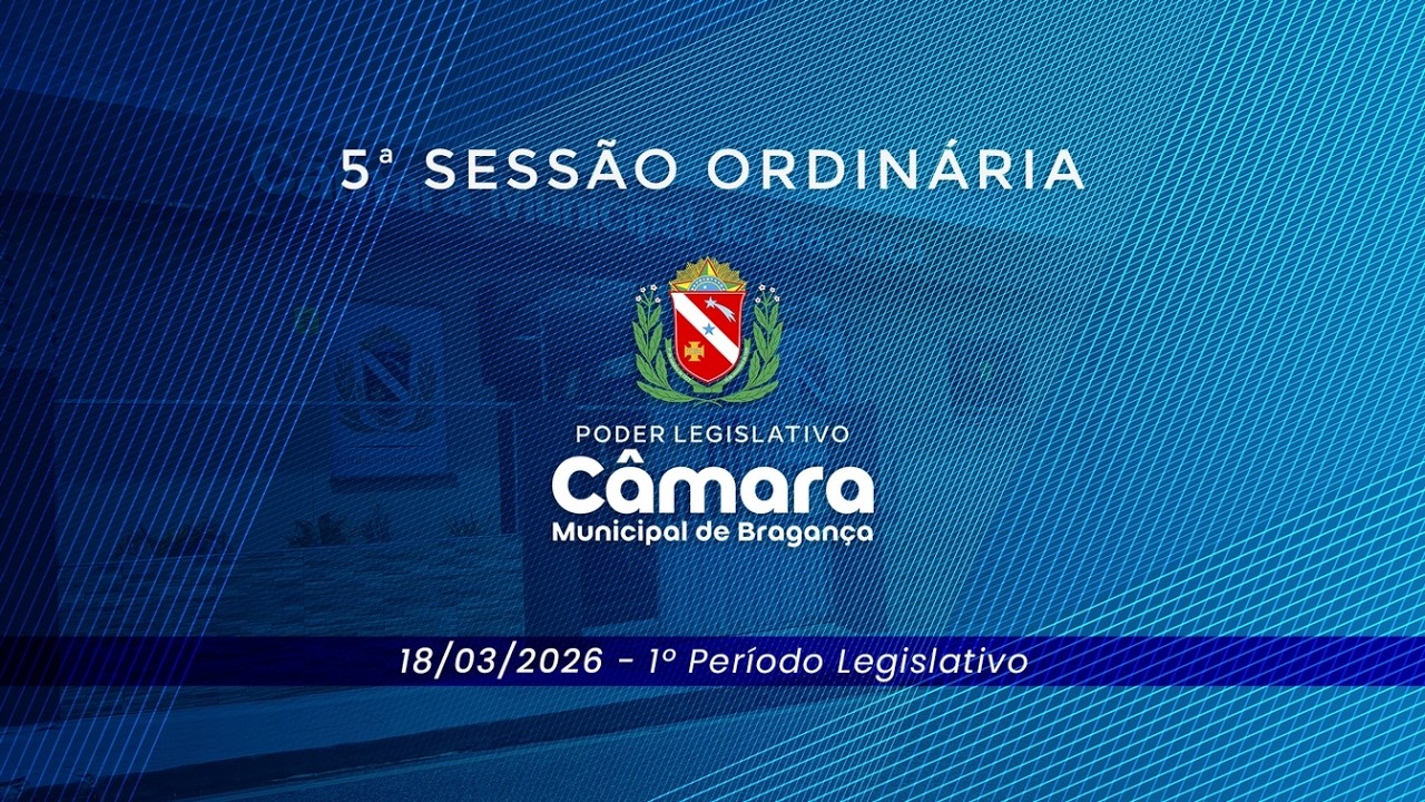 5ª SESSÃO ORDINÁRIA - 18/03/2026
