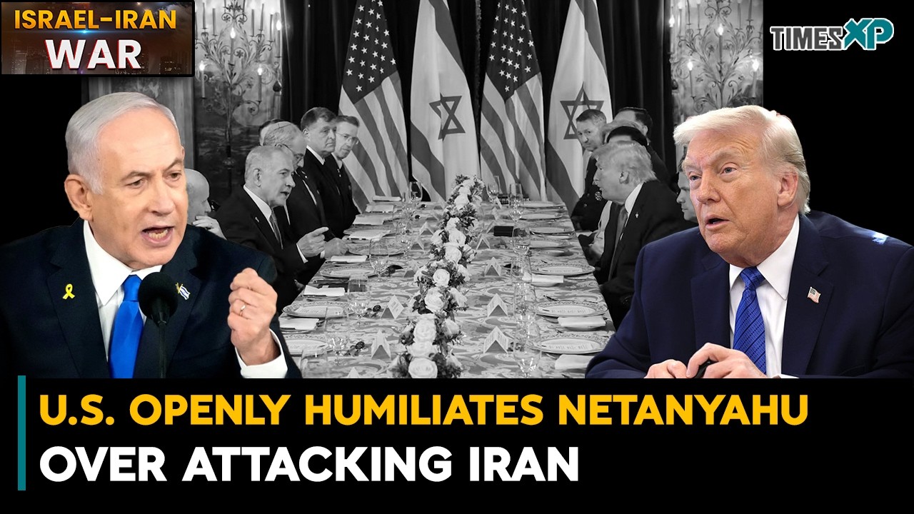 U.S. Openly Humiliates Israel&rsquo;s Netanyahu Over Attacking Iran| Iran-Israel-U.S. War