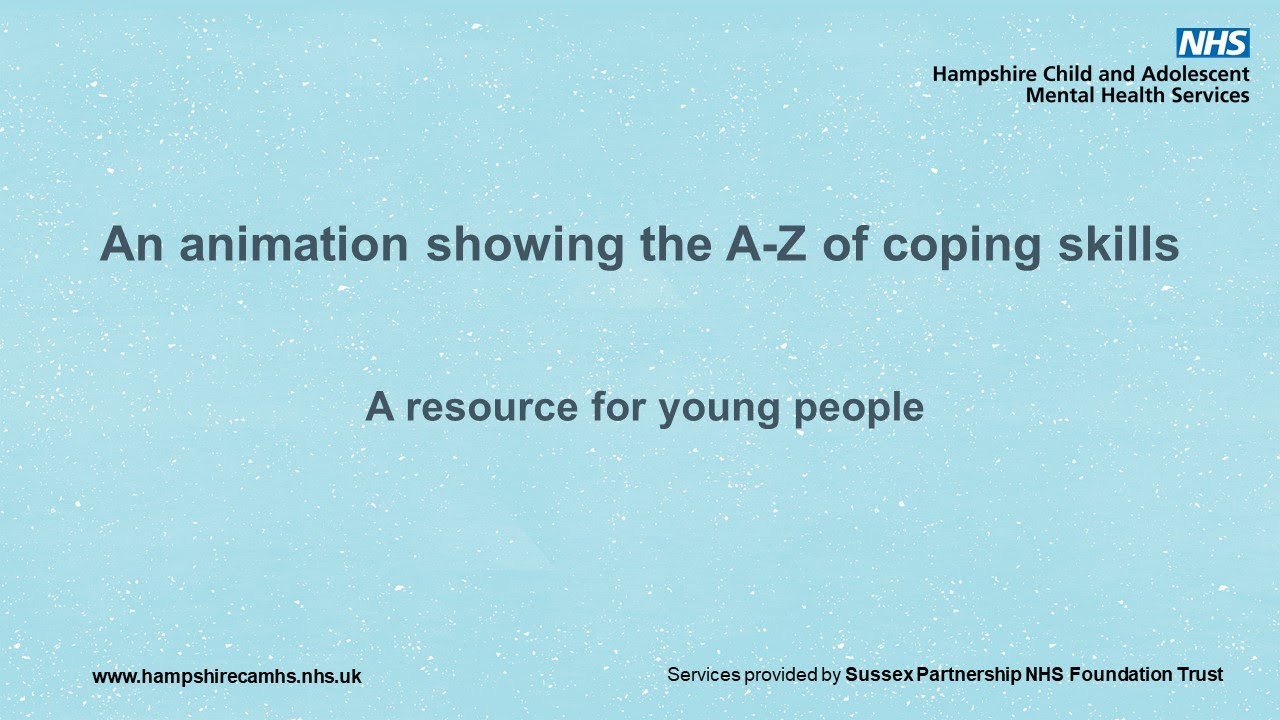 A to Z of coping strategies