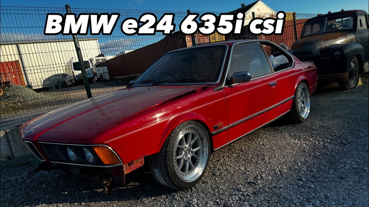 BMW 635i csi build