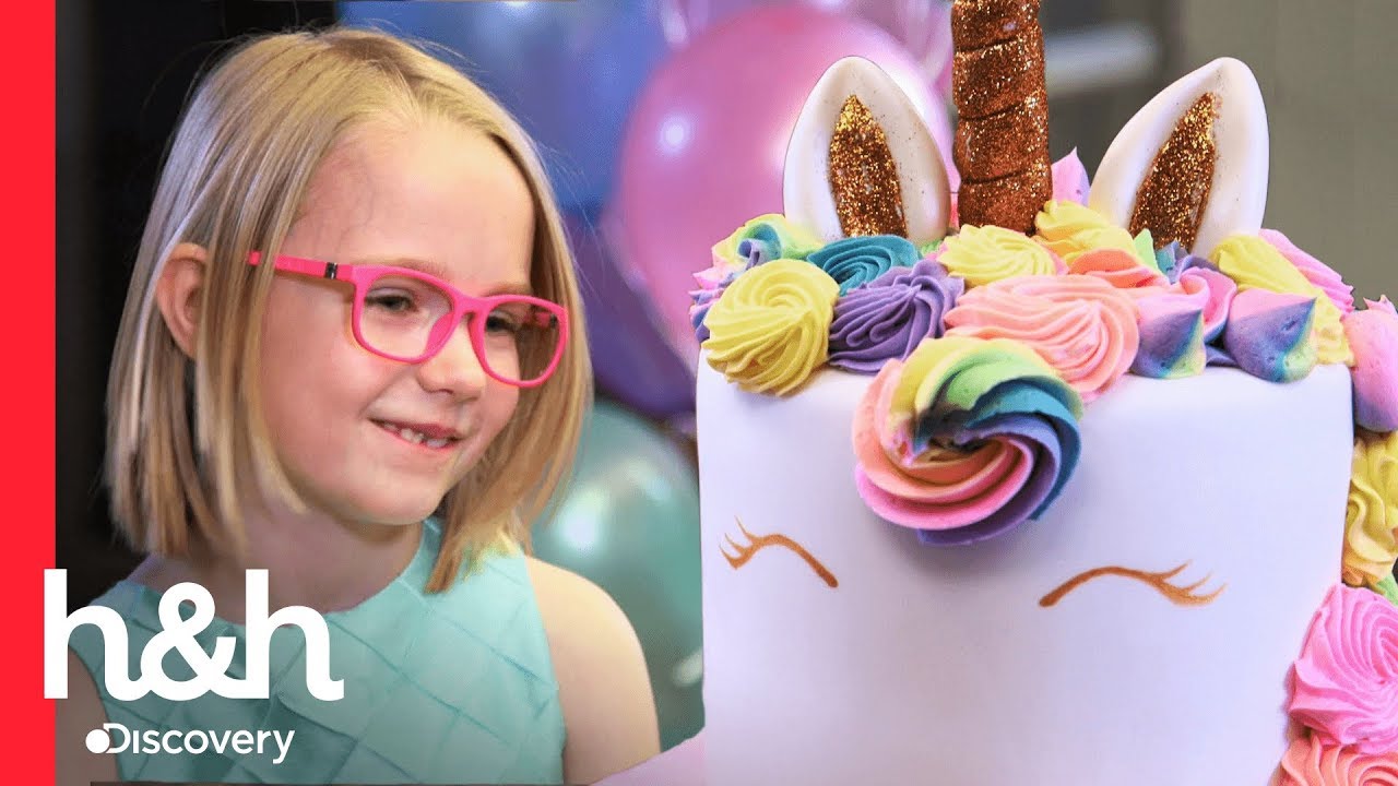 Pastel mágico de unicornio y arcoíris | Cake Boss | Discovery H&H