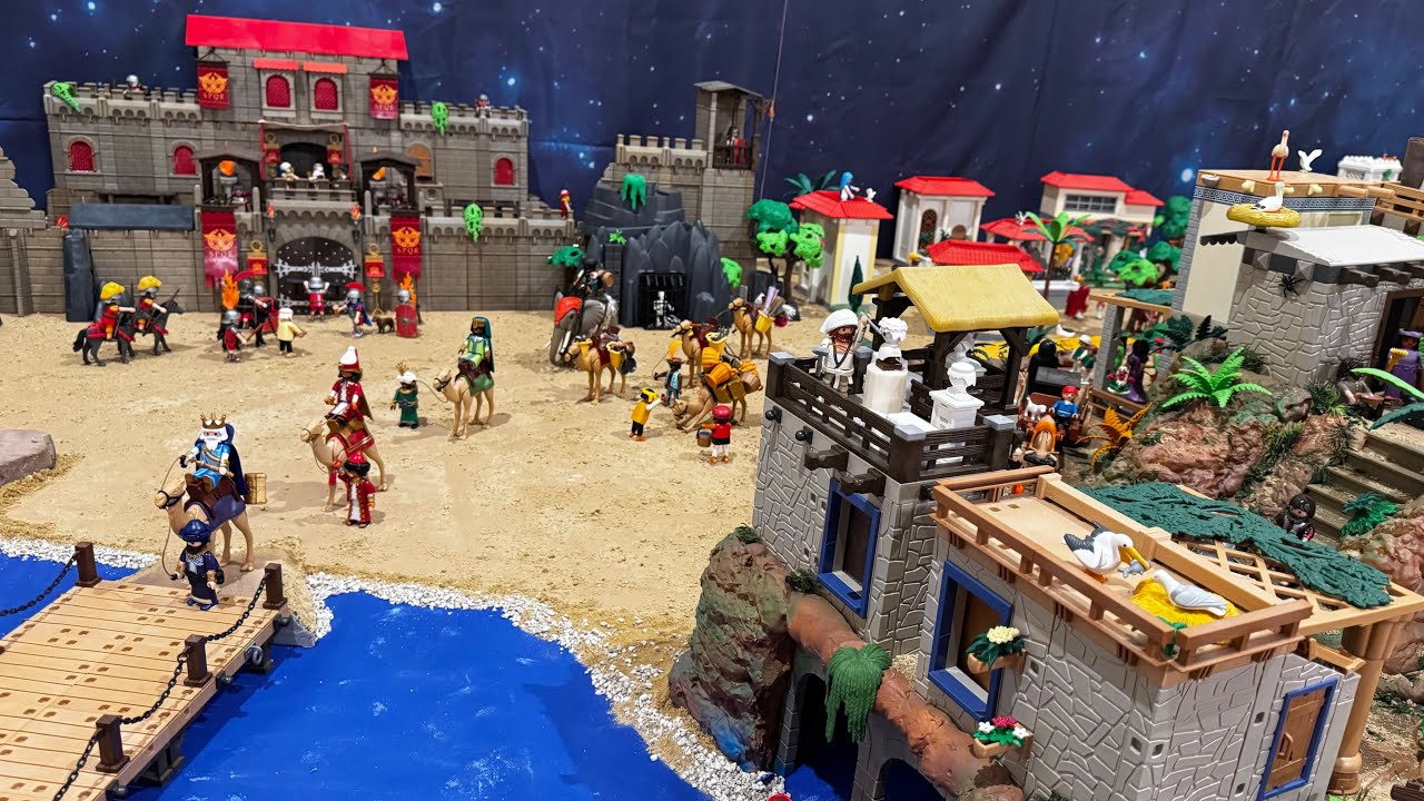 🎄El BELÉN de PLAYMOBIL MÁS GRANDE de Castellón! (Nules) #playmobil #belen #aesclick