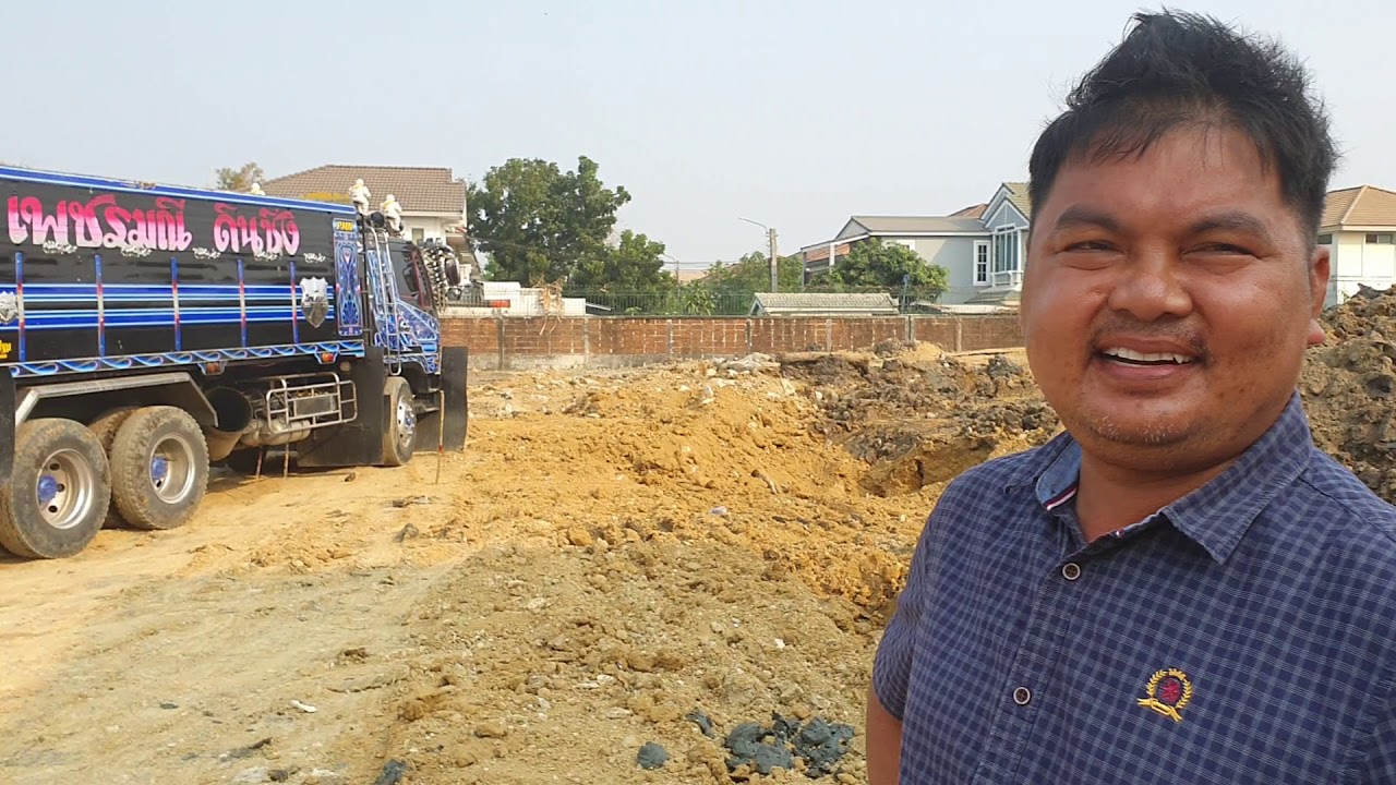 รถสิบล้อคันแรกของป๋านัน?? ทีมงานเพชรมณีการโยธา Dump truck Excavator