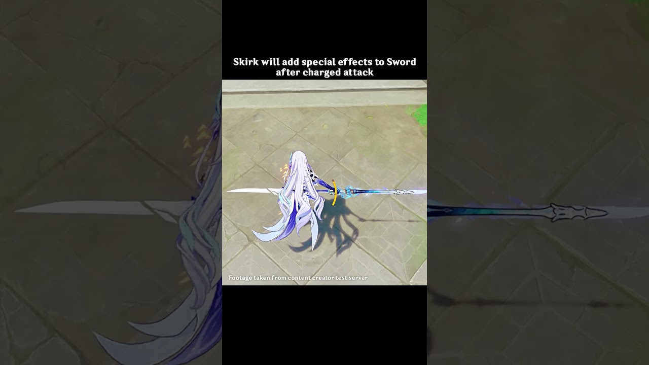 Which weapon is best for Skirk?#GenshinImpact #genshin #genshinfunny #shorts #skirk