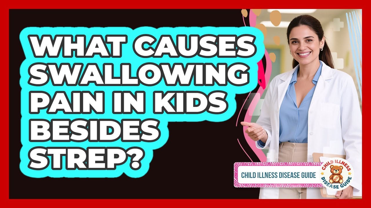 What Causes Swallowing Pain In Kids Besides Strep?