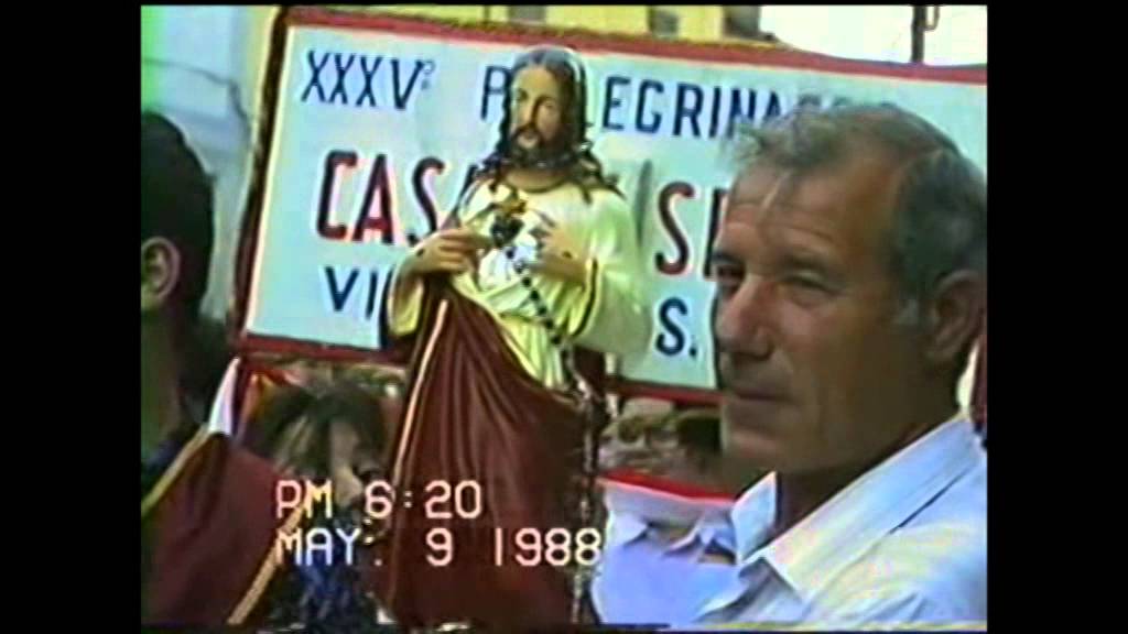 Casapesenna - Arrivo Pellegrini da Bari 1988