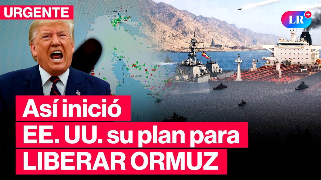 🚨EE. UU. ya EJECUTA su PLAN para LIBERAR el ESTRECHO DE ORMUZ con o sin ayuda de ALIADOS | #LR