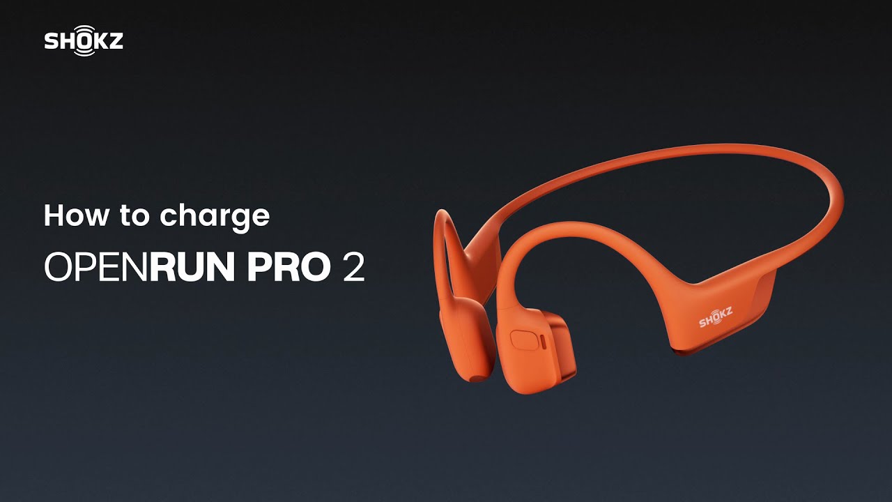 Shokz OpenRun Pro 2 | How to charge