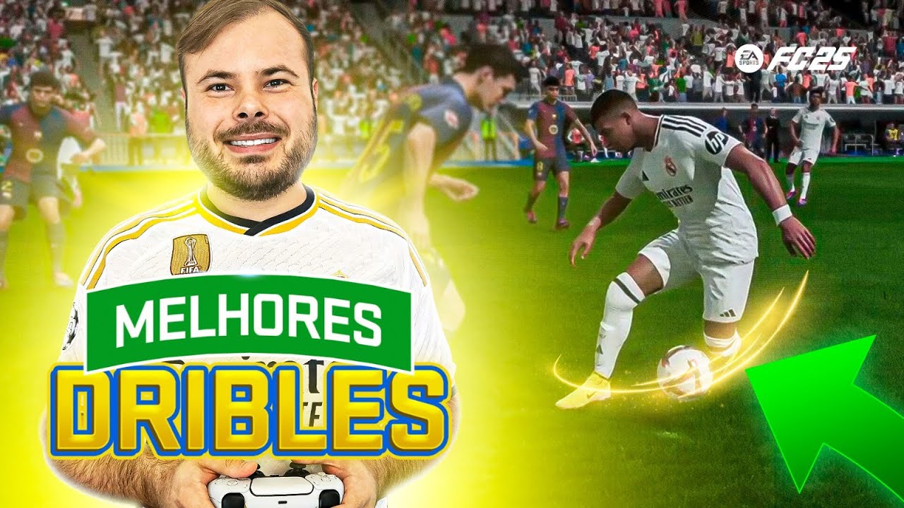 FC 25 | OS 7 MELHORES DRIBLES do EA FC 25! ⭐ Tutorial de DRIBLE