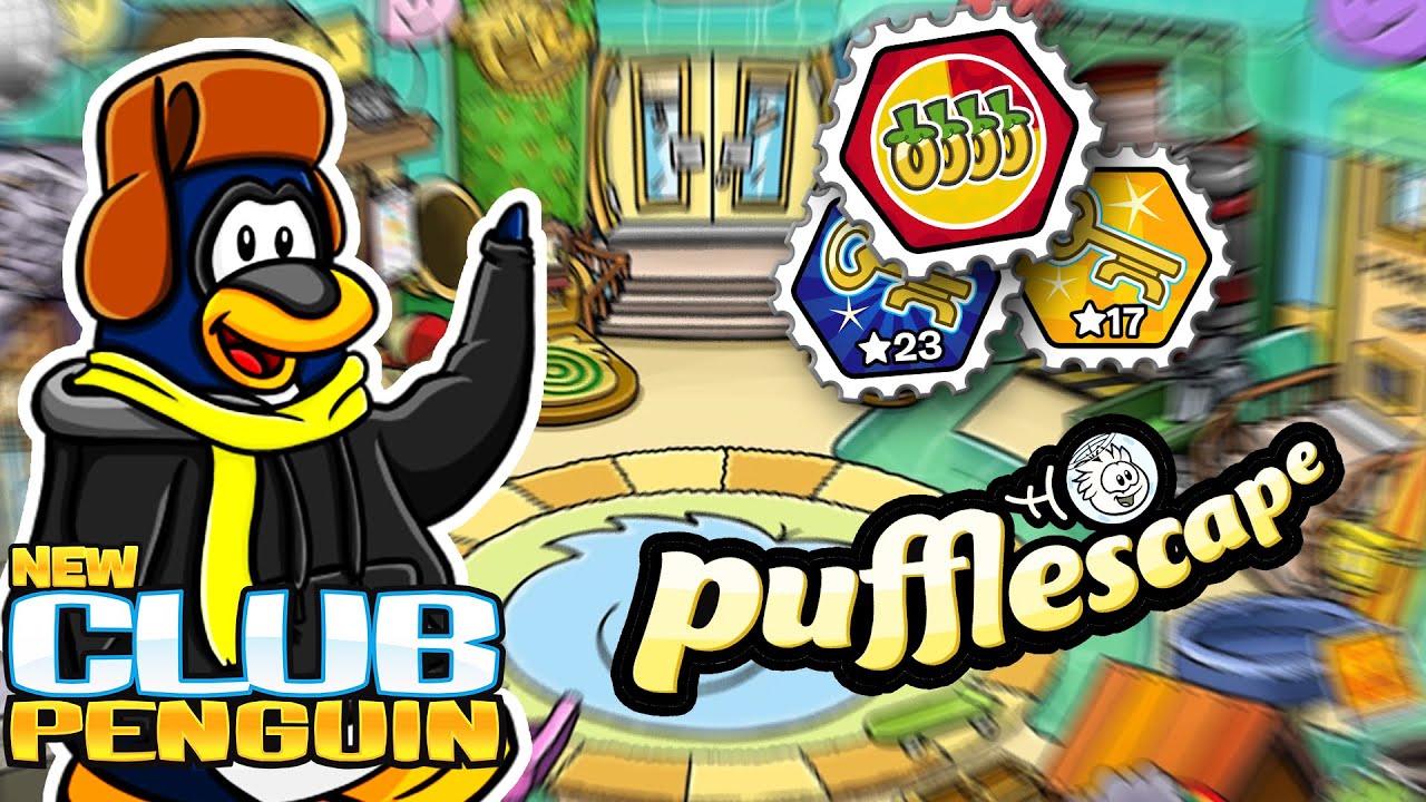 Pufflescape Walkthrough + Stamp Guide | New Club Penguin