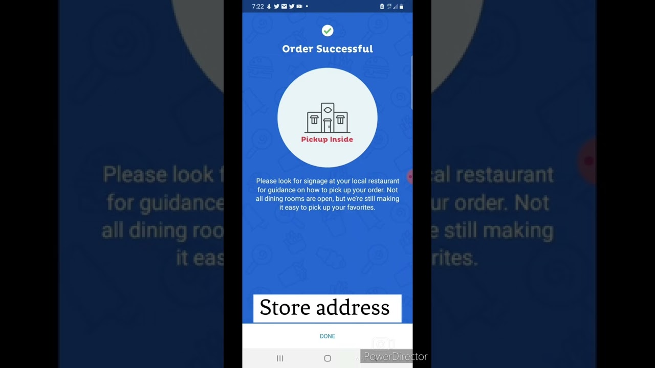 How to order on Dairy Queen App