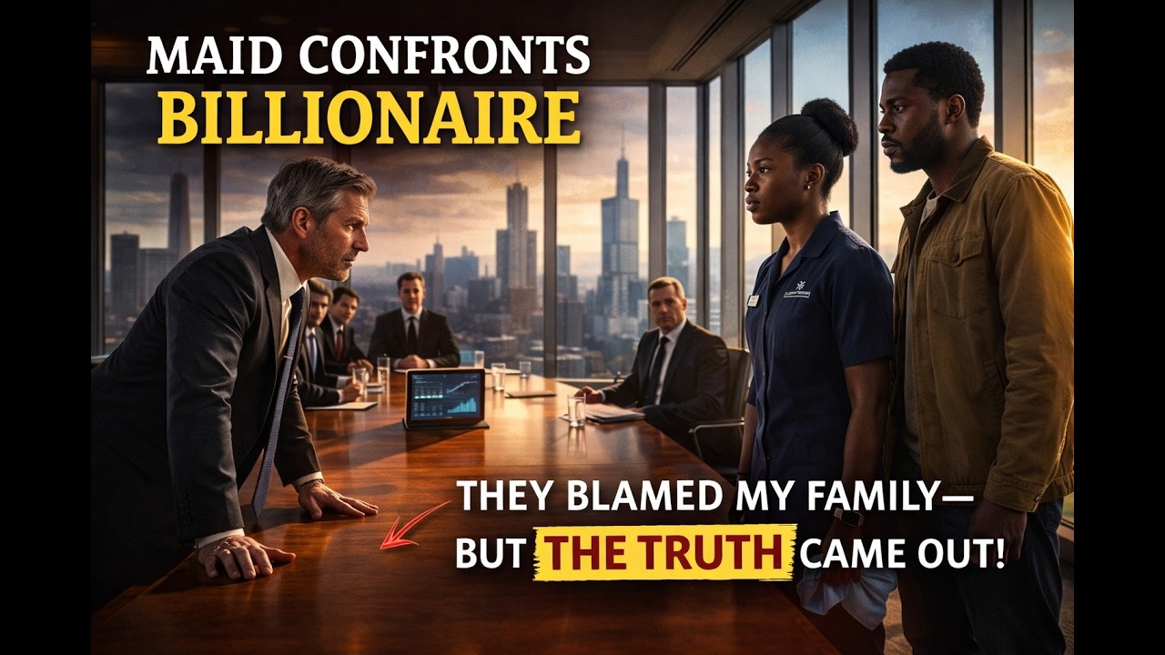 A Black Maid Walked Into a Billionaire’s Boardroom—Then Exposed the Truth | Wealth With Heart