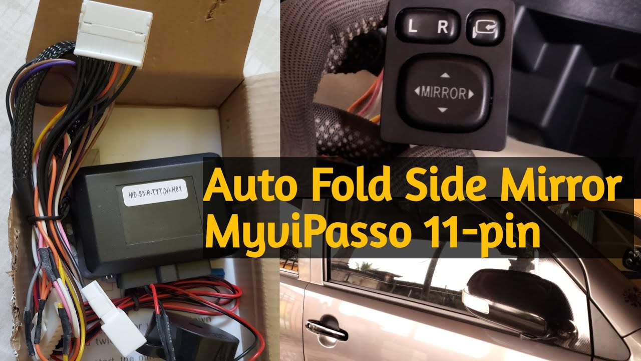 Pasang Auto Fold Side Mirror untuk MyviPasso | Vlog #24