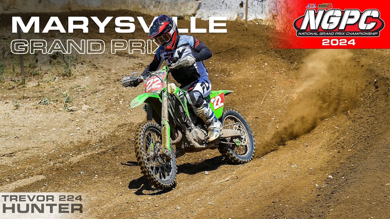Full Race: 2024 NGPC RD. 6 Marysville MMX GP 25+ A // 2024 KX450X  // Trevor Hunter 224