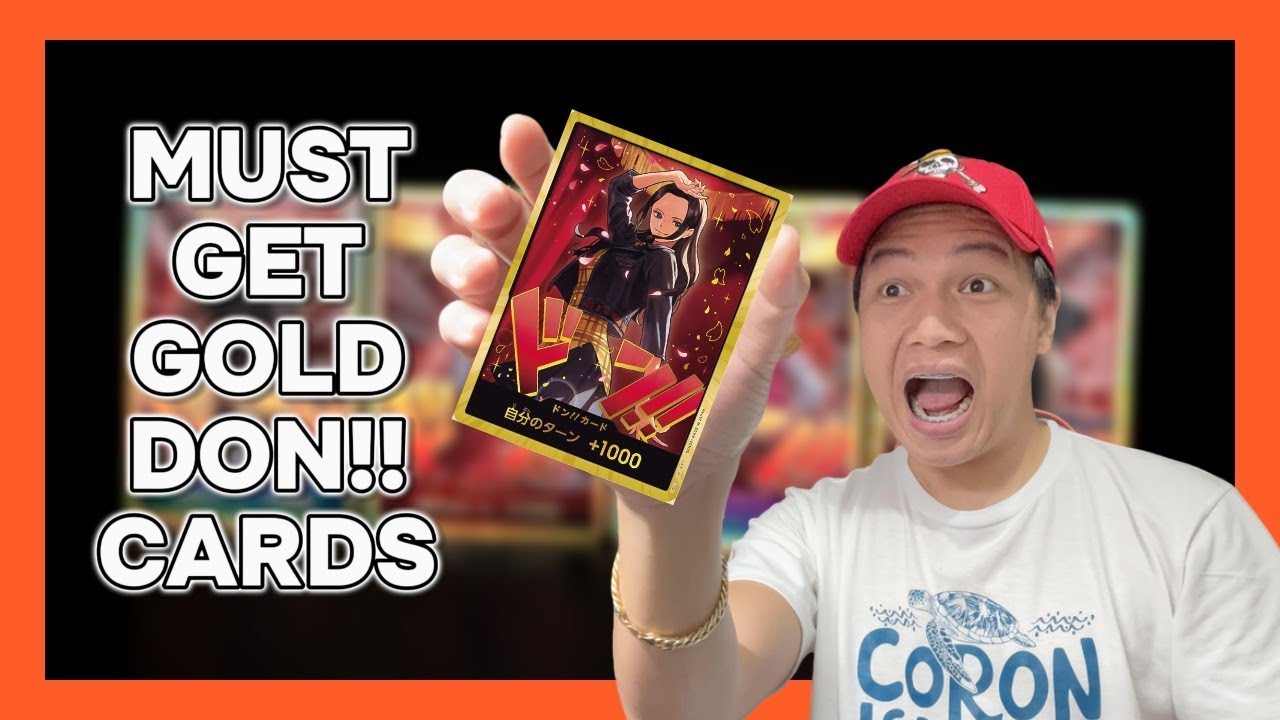 DON'T BUY GOLD DON!! UNTIL YOU WATCH THIS! One Piece TCG Gold DON Explained