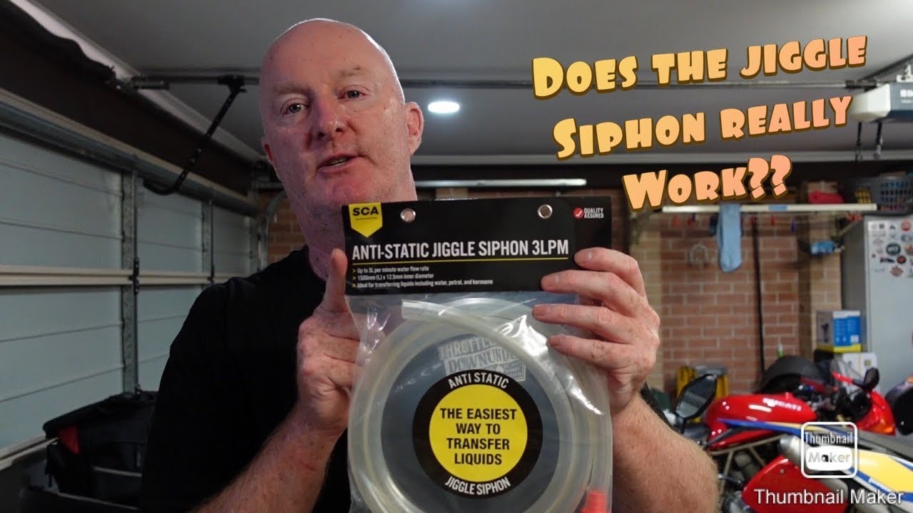 Первые мысли о антистатическом сифоне SCA Jiggle Siphon