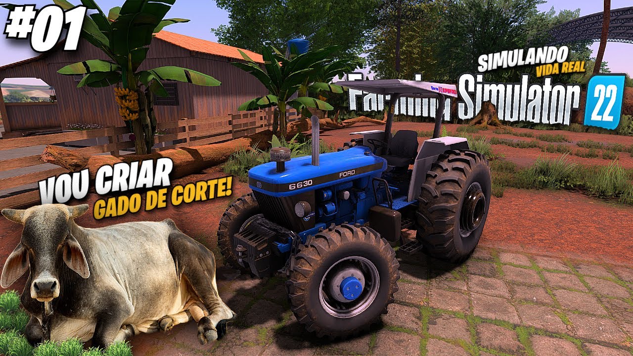 Farming Simulator 22 - Primeiro Dia Na Fazenda - Fazenda Madureiro #01