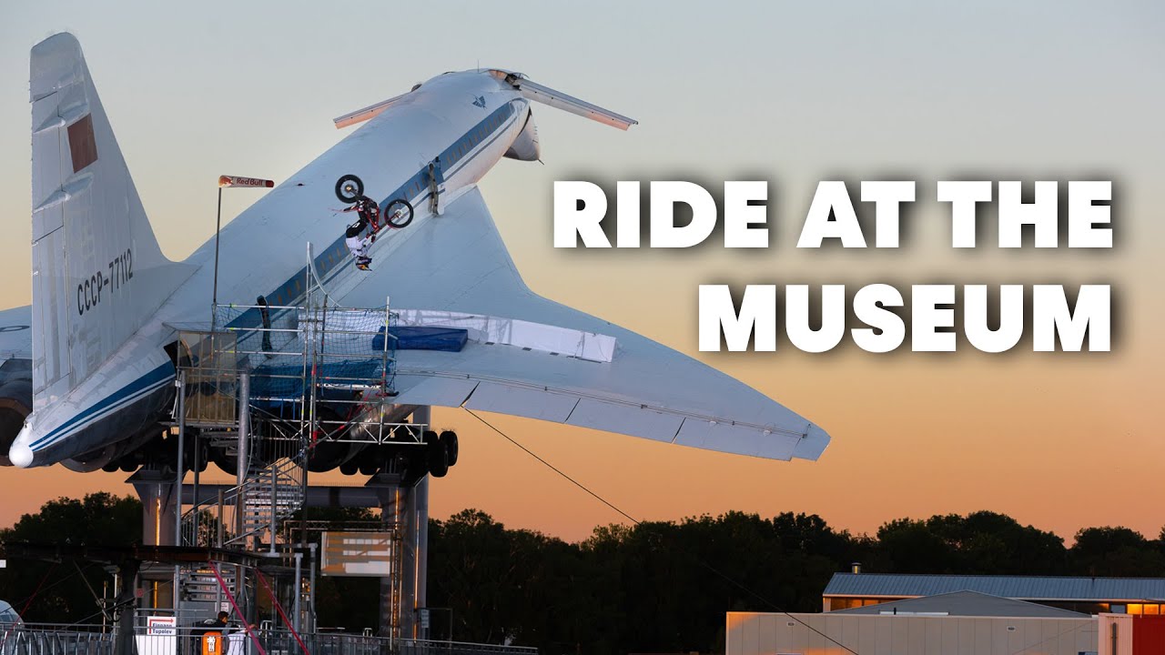 Ride at the Museum with Trials Rider Adrian Guggemos