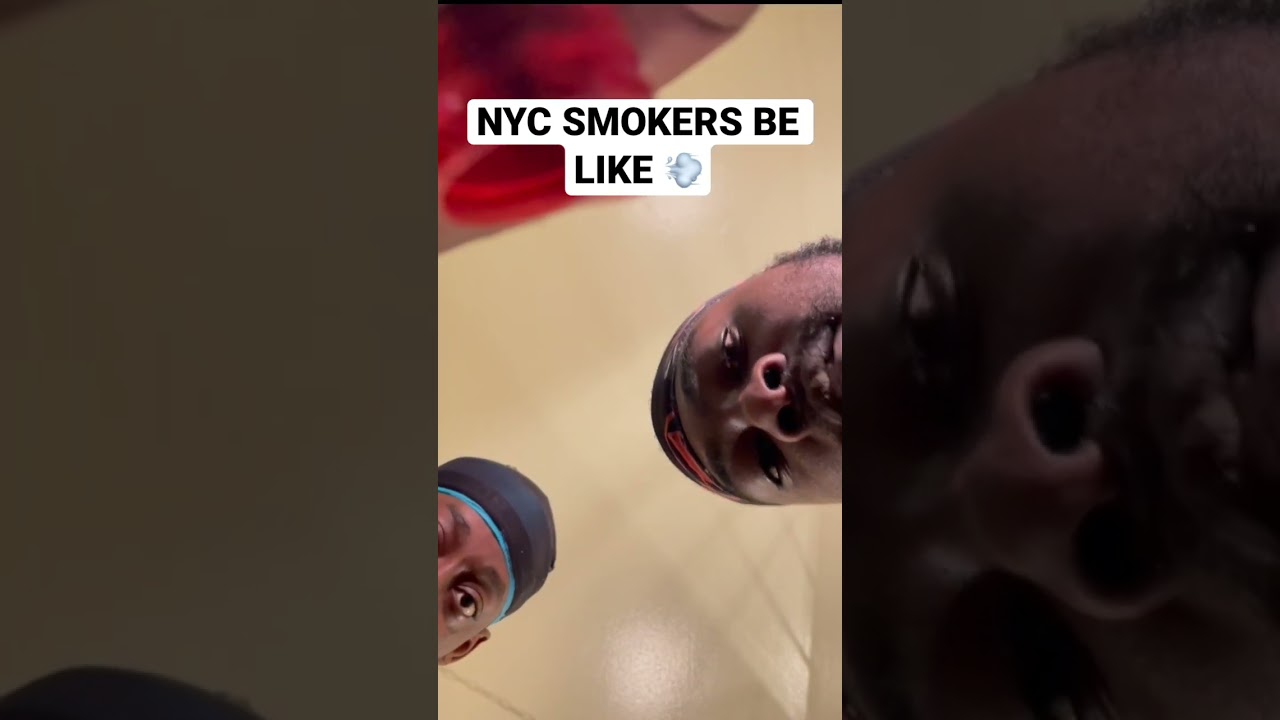 NYC SMOKERS BE LIKE 💨 #nyc #grabba #smoker #smokersclub #spliff
