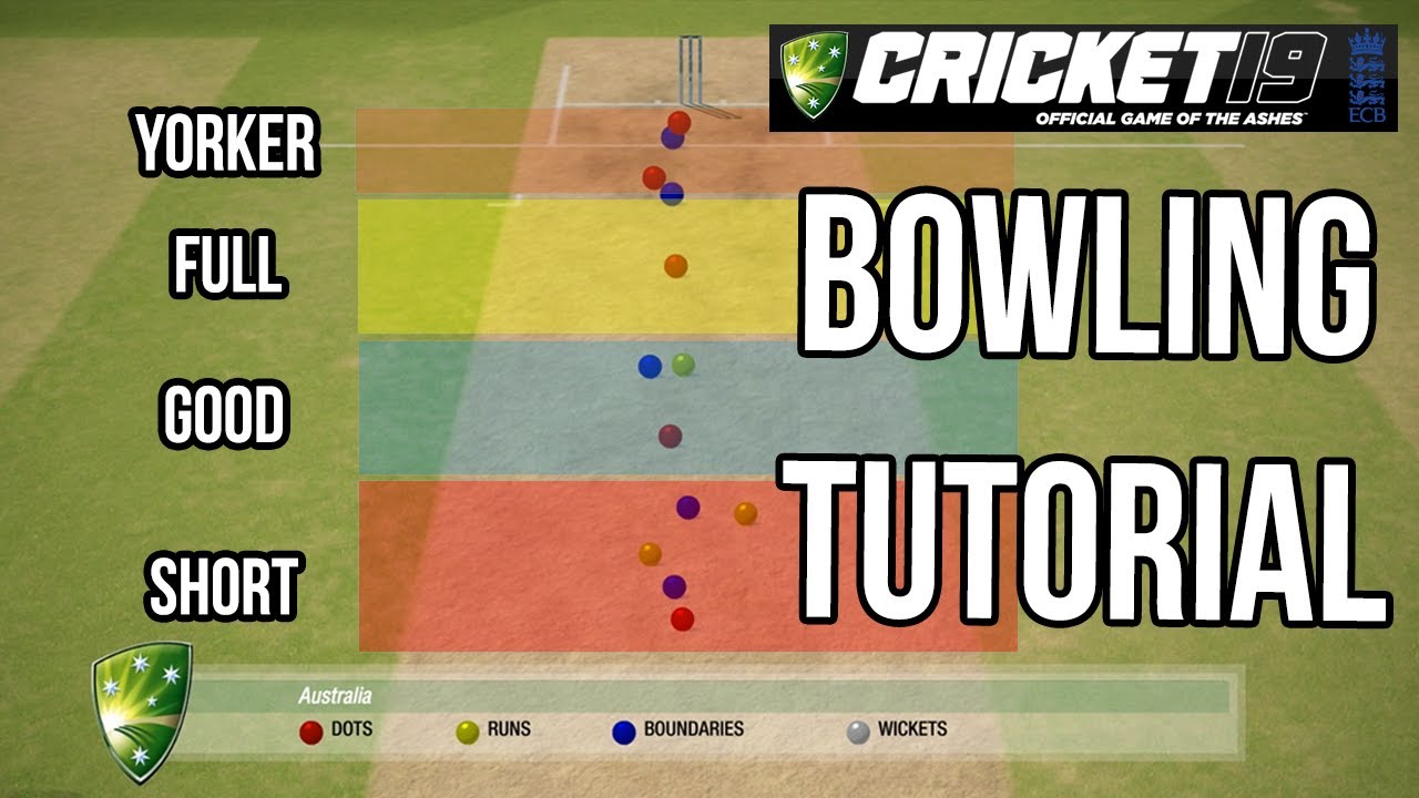 CRICKET 19 - How to Bowl Better (Bowling Tutorial)