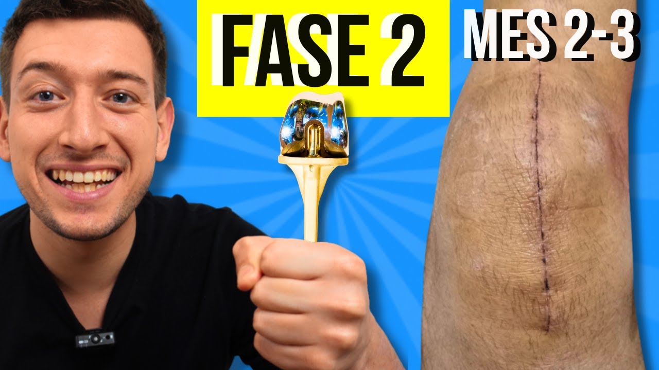 PRÓTESIS de RODILLA Fase 2: EJERCICIOS Recomendados Para Los Meses 2 y 3