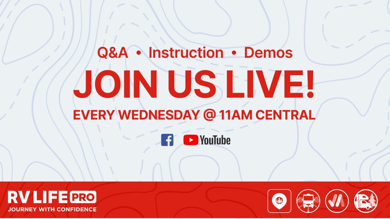 RV LIFE Pro - Live Q&A and Product Training