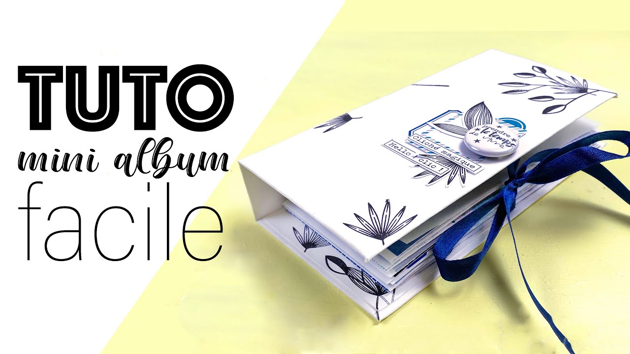 SCRAPBOOKING { TUTO } MINI ALBUM facile de A à Z avec 100% de produits Graffiti Girl I LYDILLE I