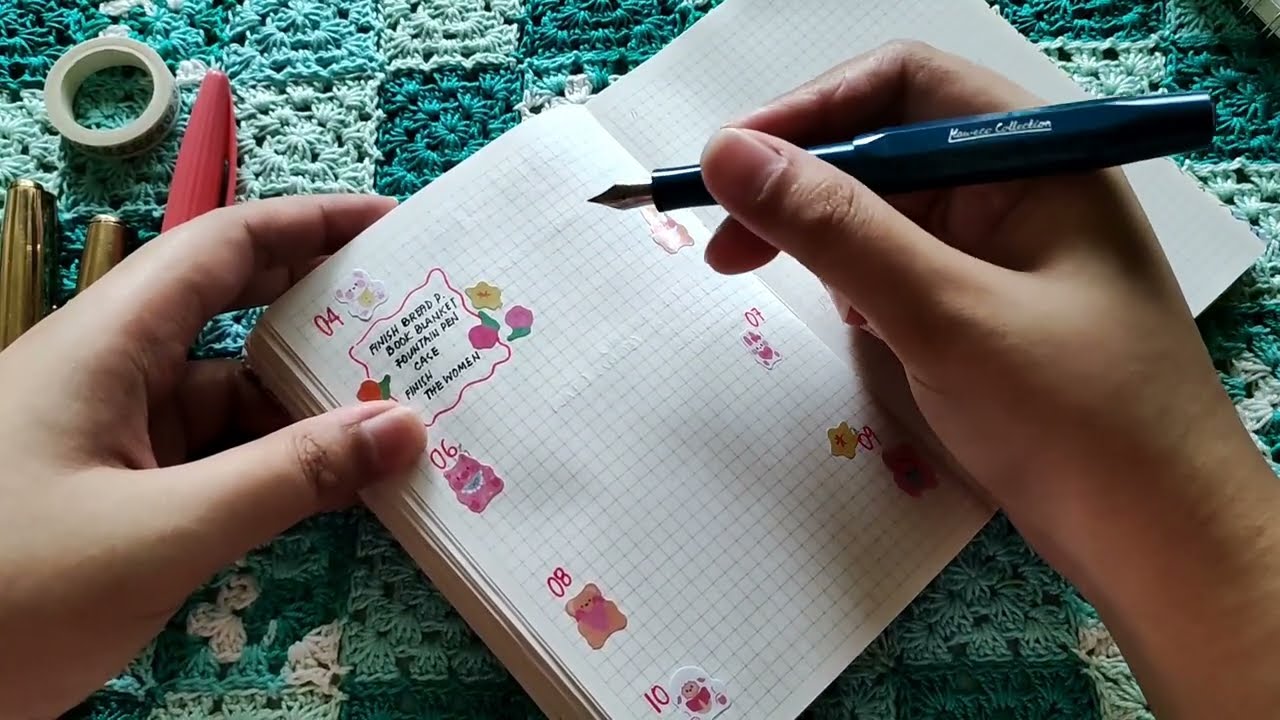 Kinbor A6 Weekly Plan With Me | 2025 August 04-10