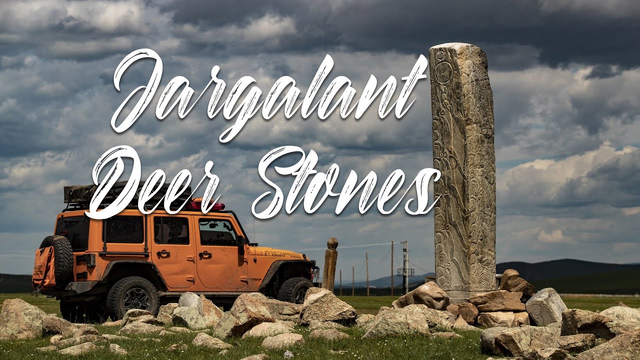 How does the most beautiful Mongolian deer stones look like?