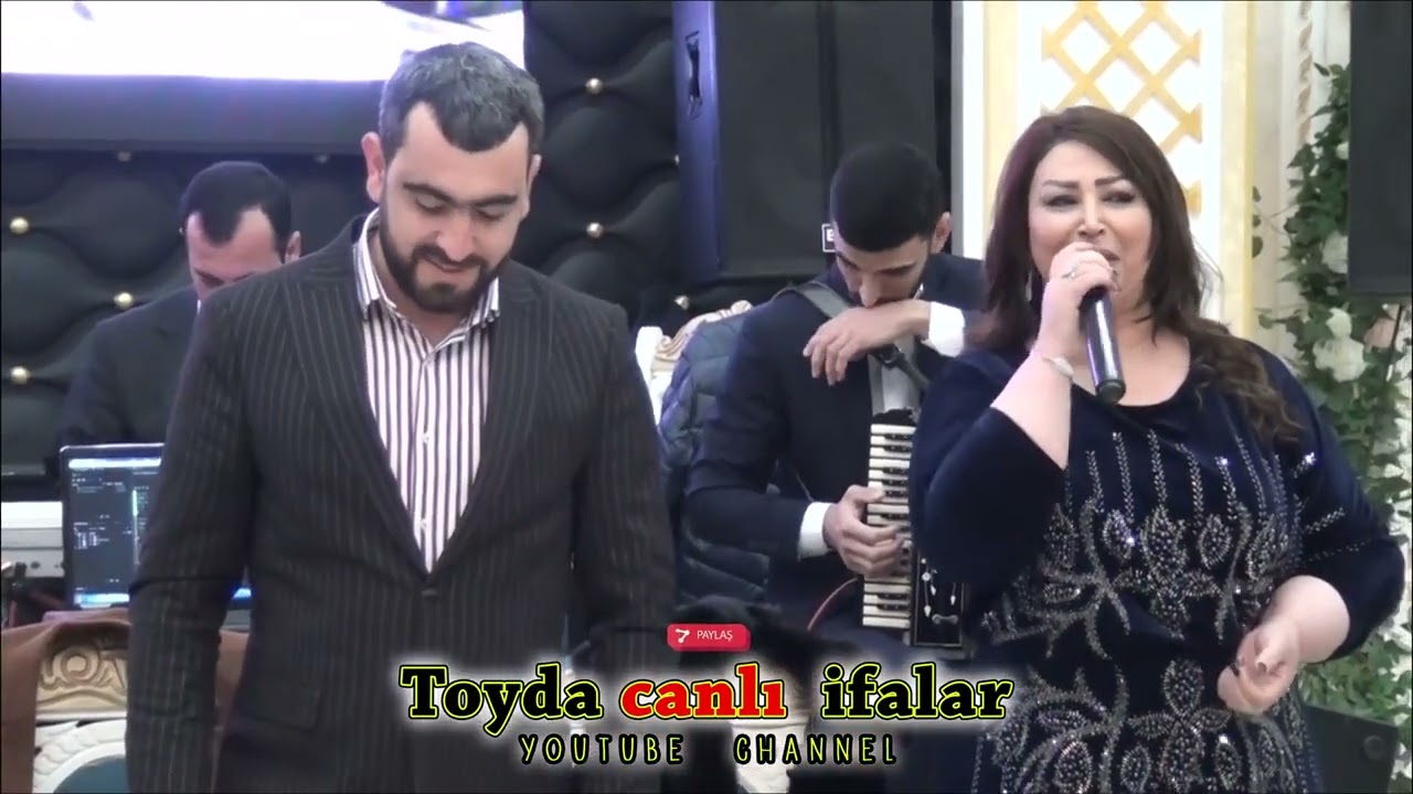 Gözel bir toy 1 ci hiss oxuyan Nigar Agcabedili & Rauf Nagıoglu & Saz Aşıq Mehdi