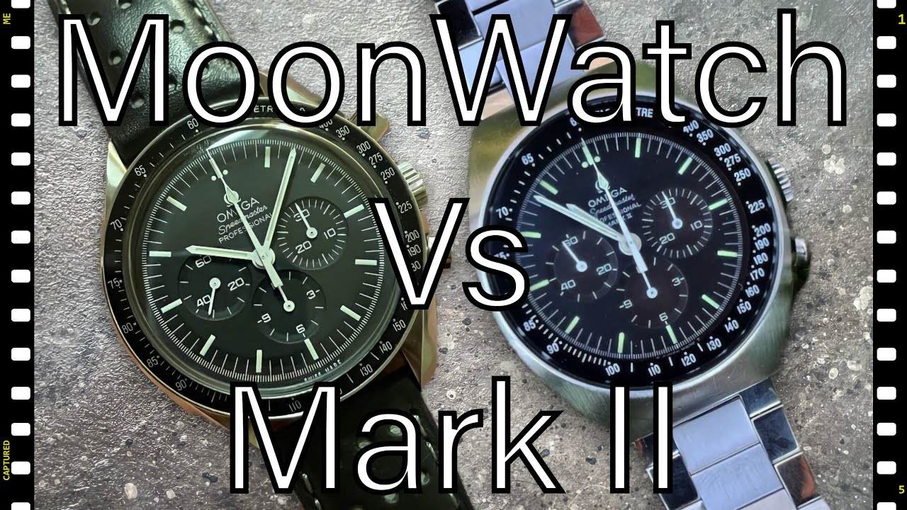 Omega MoonWatch и Speedmaster Mark II — в чем разница?