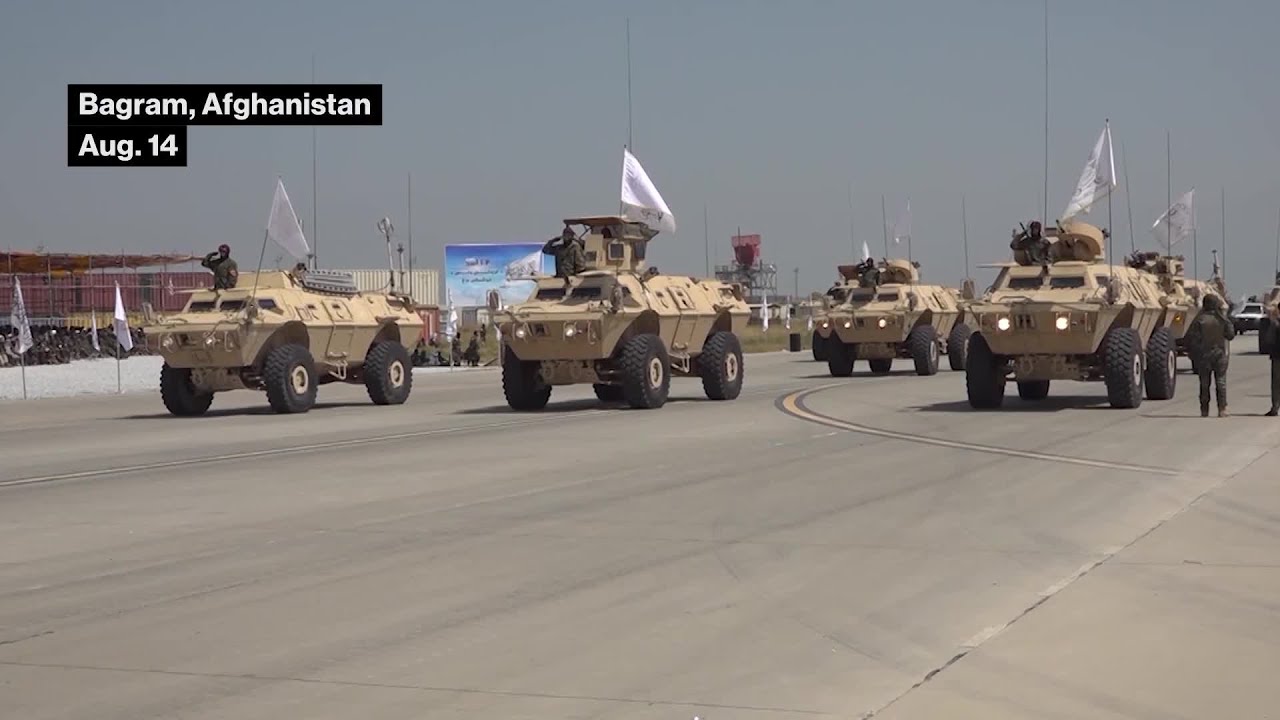 Taliban Hold Parade at Former US Base in Afghanistan