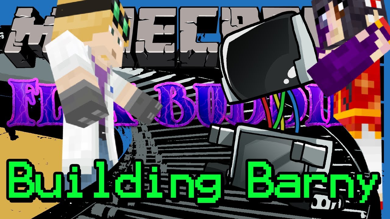 Minecraft - Flux Buddies #5 - Building Barney (Yogscast Complete Mod Pack)