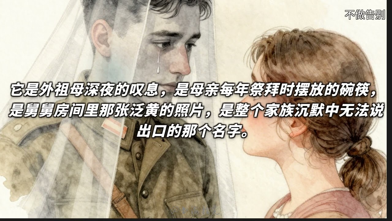 解读《不做告别》：离别背后的情感密码