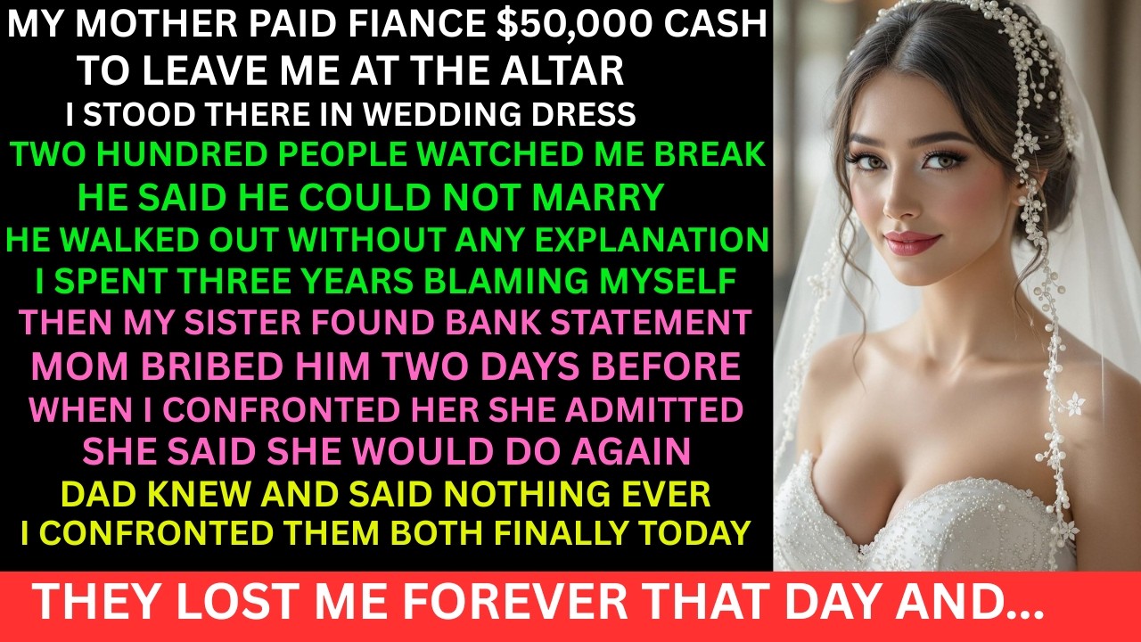 My Mother Paid My Fiance $50,000 To Leave Me At The Altar And I Found Out Years Later...