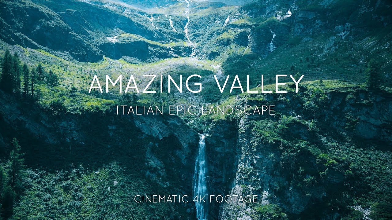 Amazing Landscape in Italy - Antrona Valley - Cinematic 4K - DJI Mini 3 Pro