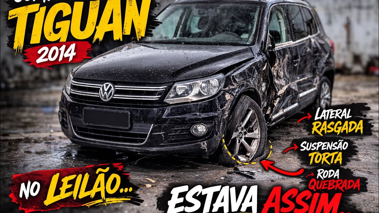 TIGUAN DE LEILÃO: PREJUÍZO OU LUCRO ? 