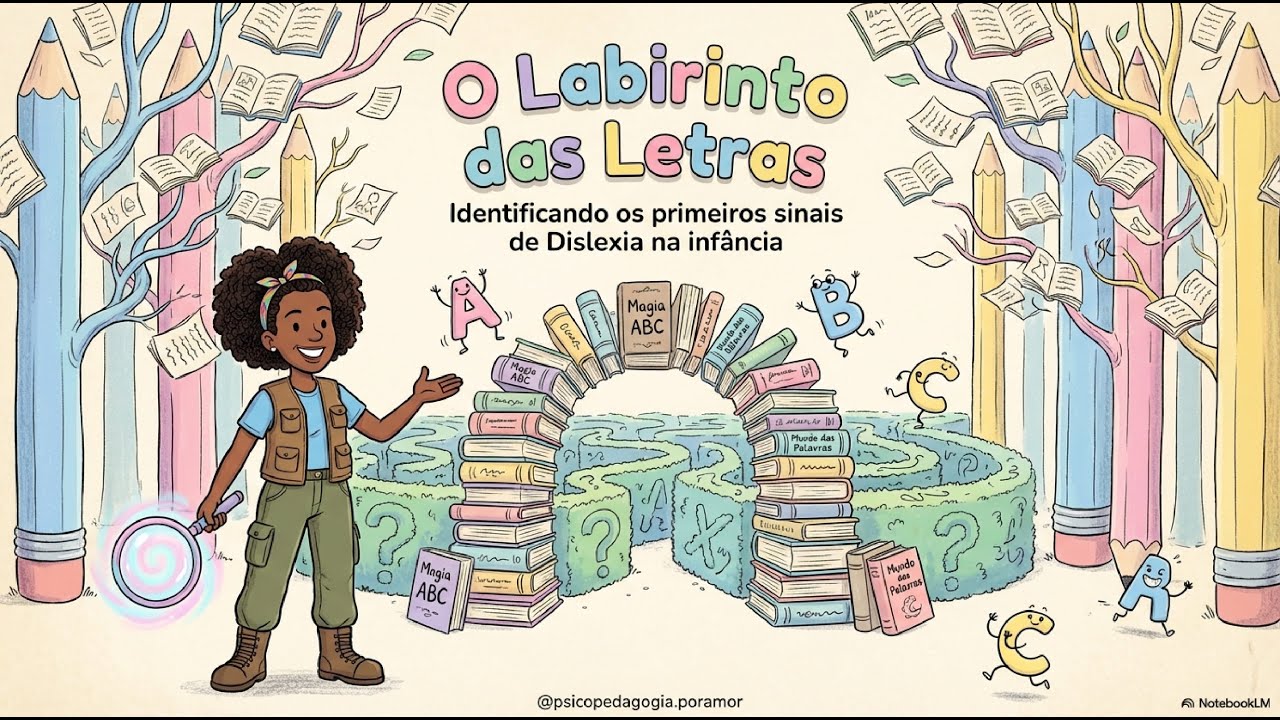 Sinais de dislexia na infância: Como identificar dificuldade na leitura? - Psicopedagogia por Amor
