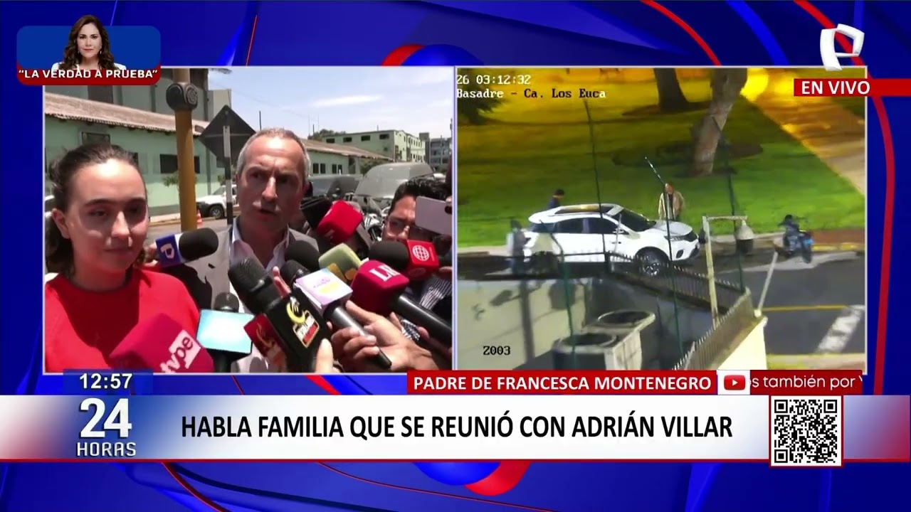 24Horas VIVO | Habla familia que se encontró con Adrián Villar y la Policía