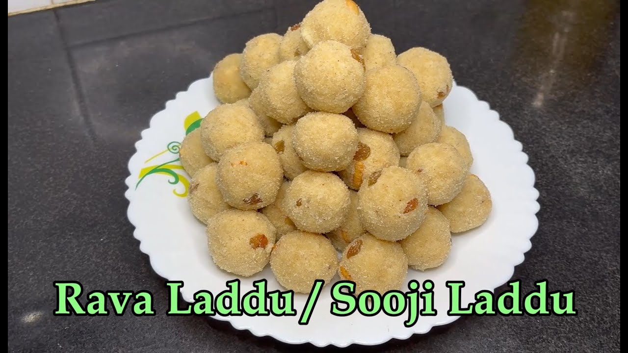 Rava Laddu Recipe | ರವೆ ಉಂಡೆ | Sajjige Laddu | Sooji Laddu | Semolina | Christmas Kuswar Sweet